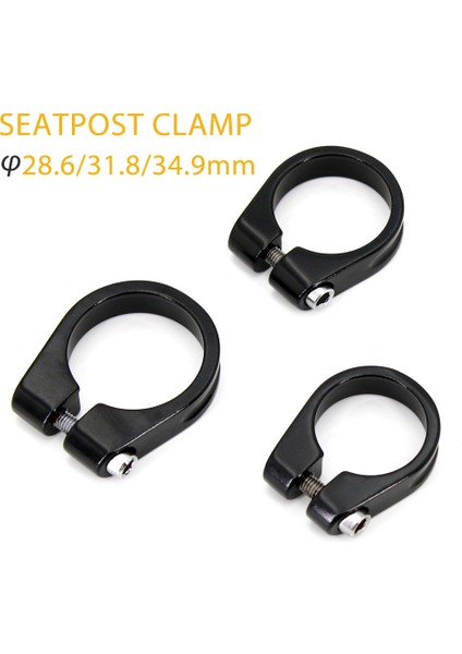 31.8 mm Titanyum Stili Alüminyum Alaşım Bisiklet Koltuk Boru Kelepçesi Mtb Bisiklet Koltuk Boru Klipsi Bisiklet Parçaları Bisiklet Sele Koltuk Kelepçesi (Yurt Dışından)