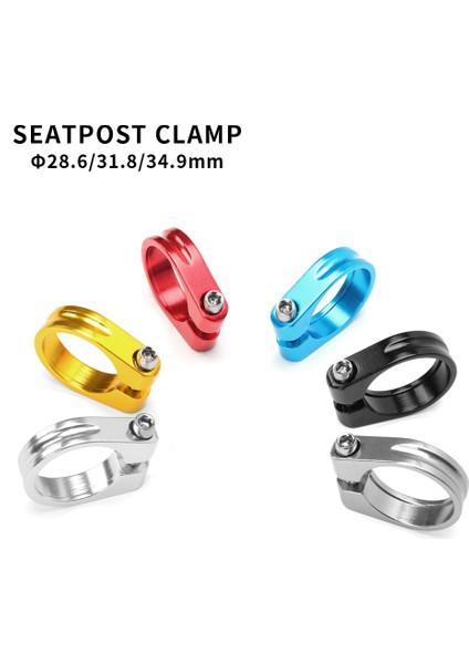 31.8 mm Titanyum Stili Alüminyum Alaşım Bisiklet Koltuk Boru Kelepçesi Mtb Bisiklet Koltuk Boru Klipsi Bisiklet Parçaları Bisiklet Sele Koltuk Kelepçesi (Yurt Dışından)