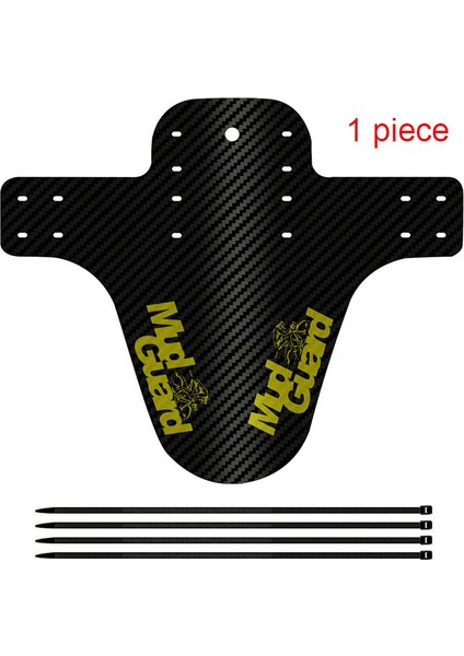 Karbon Sarısı Stili 8 Renkli Bisiklet Çamurluk Bisiklet Çamurluk Karbon Fiber Mat Ön Arka Mtb Dağ Bisikleti Kanat Çamurluk Bisiklet Aksesuarları (Yurt Dışından)