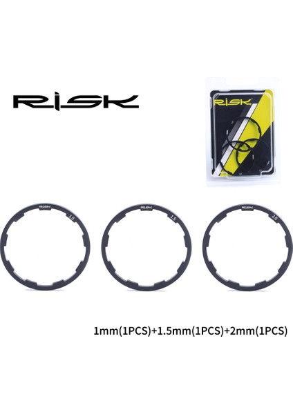 3 Adet 1mm-1.5mm-2mm Tarzı Risk Mtb Bisiklet Göbek Aralığı Yol Bisikleti Alt Mafsallı Yıkayıcı Için Yuvalı Tip Göbek Pulya Kaset Contası Adaptör Ihtiyacı (Yurt Dışından)