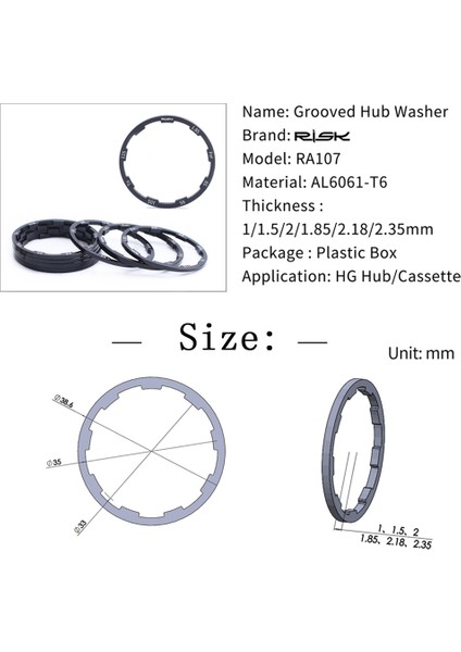 3 Adet 1mm-1.5mm-2mm Tarzı Risk Mtb Bisiklet Göbek Aralığı Yol Bisikleti Alt Mafsallı Yıkayıcı Için Yuvalı Tip Göbek Pulya Kaset Contası Adaptör Ihtiyacı (Yurt Dışından) fırsatları