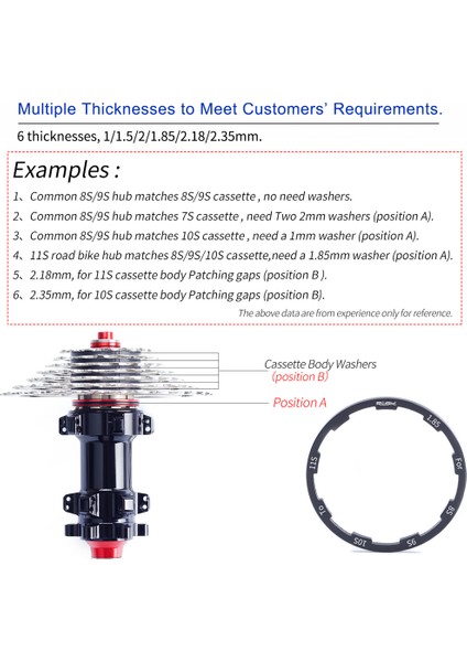 3 Adet 1mm-1.5mm-2mm Tarzı Risk Mtb Bisiklet Göbek Aralığı Yol Bisikleti Alt Mafsallı Yıkayıcı Için Yuvalı Tip Göbek Pulya Kaset Contası Adaptör Ihtiyacı (Yurt Dışından) indirimleri