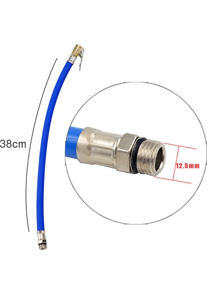 Siyah Stil Bisiklet Hava Kauçuk Hortum Bakır Kilit Klip Chuck Lastik Inflator Mavi Kendinden Kilitli Chuck Hava Kompresörü Lastik Hortumu Için Bisikletler (Yurt Dışından) modelleri