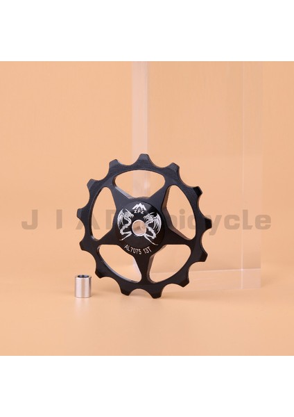 13T Kırmızı Stil Muqzı Bisiklet Arka Aktarıcı Kasnak Kılavuz Makarası Mtb Yol Bisikleti Alüminyum Alaşım Rulo Idareci (Yurt Dışından) indirimleri