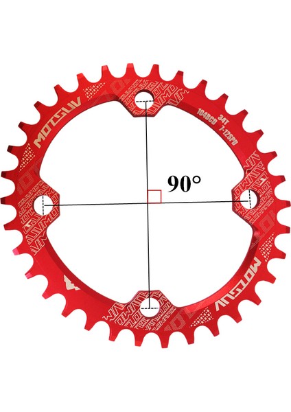 Siyah Oval 38T Stili Motsuv Oval Dar Genişlik Zincir Halkası Mtb Dağ Bisikleti 104BCD Krank Takımı Dişli Plaka Parça Bcd (Yurt Dışından) modelleri