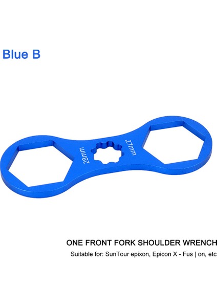 Mavi 101X38X4MM Stili Dağ Bisikleti Ön Çatal Onarım Anahtarı Hafif Bisiklet Sökme Aracı Suntour Xcr Rst Xcm Bisiklet Parçaları Için (Yurt Dışından)