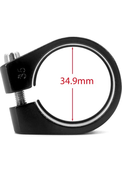 34,9 mm SC100 Stili Alüminyum Boru Kelepçesi Mtb Bisiklet Sele Boru Kelepçesi Bisiklet Koltuk Kelepçesi Sele Boru Bisiklet Parçaları Baş Boru (Yurt Dışından)