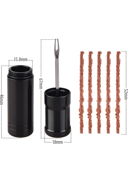 B Stilini Ayarla Bisiklet Tüpüsüz Lastik Tamir Kiti Yavru Fiş Kapatıcı Kauçuk Bacon Şeritler ve Takma Aracı Puncture Düz Yol Mtb Bisiklet Onarım Için (Yurt Dışından) modelleri