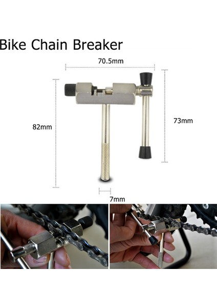 4 Çeşit Onarım Aracı2 Stili 7 Parça Bisiklet Tamir Aracı Kiti Mtb Yol Bisikletleri Zincir Kesici Braket Dişli Çıkartıcı Krank Çekici Anahtar Bakım Seti Araçları (Yurt Dışından)