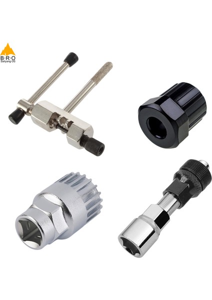 4 Adet Stil Mtb Bisiklet Onarımlık 4'ü 1 Arada Araç Kiti Eksen Aracı Zincir Kesici Aksesuarlar (Yurt Dışından) fiyatları