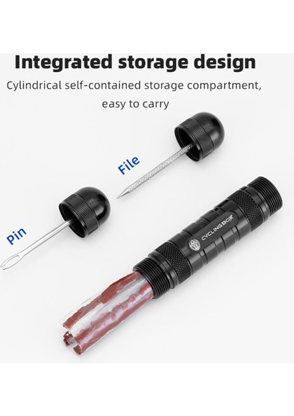 Siyah Stil Bisiklet Tüpüsüz Lastik Tamir Aracı Mtb Bisiklet Lastik Delinme Onarım Bakım Seti Taşınabilir Acil Yapıştırıcı Ücretsiz Onarım Kauçuk Şerit (Yurt Dışından) modelleri