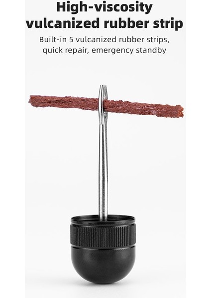 Siyah Stil Bisiklet Tüpüsüz Lastik Tamir Aracı Mtb Bisiklet Lastik Delinme Onarım Bakım Seti Taşınabilir Acil Yapıştırıcı Ücretsiz Onarım Kauçuk Şerit (Yurt Dışından) fırsatları