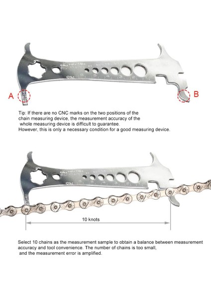 Çok Fonksiyonlu Bisiklet Zincir Aşınma Göstergesi Kontrol Cihazı Dağ Yol Bisikleti Zincirleri Ölçüm Cetveli Bisiklet Onarım Aracı (Yurt Dışından) fırsatları