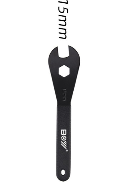 15 mm Tarzı Bisiklet Tamir Anahtarı mm Çelik Bisiklet Pedalı Direksiyon Göbeği Tamir Anahtarı Bisiklet Konik Anahtar Tamir Aracı (Yurt Dışından)