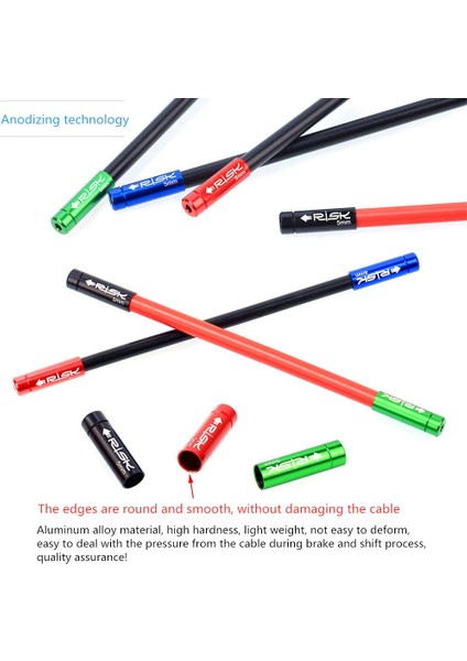 0.3cm Yeşil Stil Bisiklet Vites Değiştirici Fren Kablo Uç Kapakları Kılıfı Krimpler Toz Kapağı Tel Ucu Için Uygun Kapaklar (Yurt Dışından) indirimleri