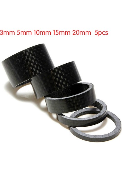 15MM Mat Olmayan Stil Matt Ud Karbon Bisiklet Spacer Seti 3k Parlak Karbon Spacer Başlık Spacer Mtb Yol Bisikleti Spacer Kiti (Yurt Dışından) indirimleri