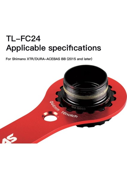 Dış Çap 46MM Tarzı Bisiklet Alt Menteşe Kurulum Araçları Anahtarı Dub TL-FC32TL-FC25BBR6OL-FC24XTRDA Için (Yurt Dışından)