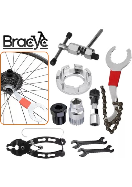 5 Adet Tamir Aletleri Stili Bisiklet Onarım Aracı Seti Dişli Çıkarma Zincir Kırıcı Kolu Çıkarıcı Mtb Yol Bisiklet Anahtarı Kaset Braket Çıkarıcı Setleri (Yurt Dışından) indirimleri