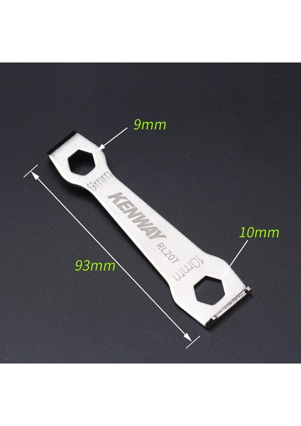 1 Parça Tarzı Risk Kenway RL207 Bisiklet Zincir Halkası Somun Cıvata Anahtarı Çıkarma Aracı - Mtb Yol Bisikleti Zincir Halkası Peg Anahtarı (Yurt Dışından) modelleri