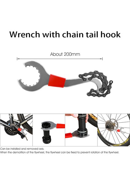 4 Adet Set Stili Bisiklet Tamir Aracı Seti Krank Çıkarıcı Zincir Ayırıcı Kırıcı Debriyaj Çıkarıcı Bisiklet Tekerlek Göbeği Konuş Anahtarı Mtb Onarım Aksesuarları (Yurt Dışından)