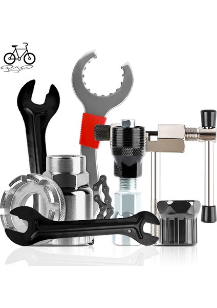 4 Adet Set Stili Bisiklet Tamir Aracı Seti Krank Çıkarıcı Zincir Ayırıcı Kırıcı Debriyaj Çıkarıcı Bisiklet Tekerlek Göbeği Konuş Anahtarı Mtb Onarım Aksesuarları (Yurt Dışından)