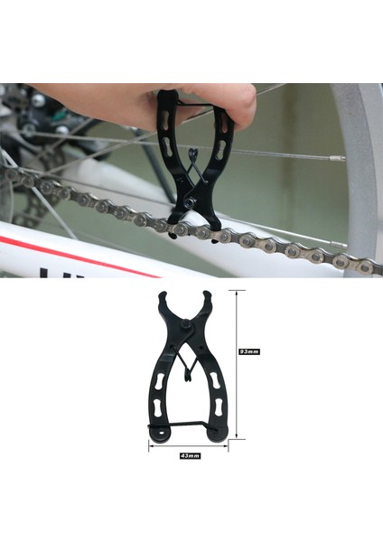 12 Hız Şerit Stili Bisiklet Tamir Aracı Seti Ana Bağlantı Pense Hızlı Sihirli Toka Zincir Kırıcı Mtb Yol Bisikleti Aksesuarları (Yurt Dışından) modelleri