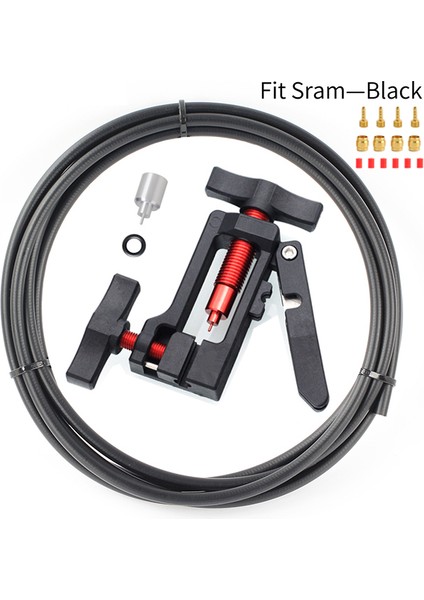 Naylon Sram Set Stili Bisiklet Iğne Araç Sürücü Hidrolik Hortum Kesici Disk Fren Hortum Kesici Bağlayıcı Takma Aracı Basın Uyumlu (Yurt Dışından)