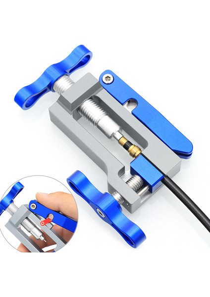 Naylon Sram Set Stili Bisiklet Iğne Araç Sürücü Hidrolik Hortum Kesici Disk Fren Hortum Kesici Bağlayıcı Takma Aracı Basın Uyumlu (Yurt Dışından)