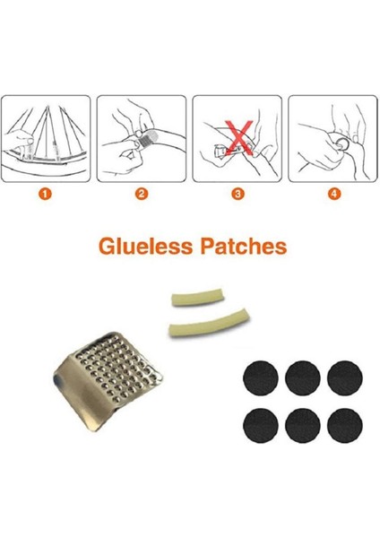 C Stili Yeni Bisiklet Lastik Tamir Kiti Aracı Seti Yama Kauçuk Taşınabilir Fetal En Iyi Bisiklet Glue-Free Lastik Tamiri (Yurt Dışından) modelleri