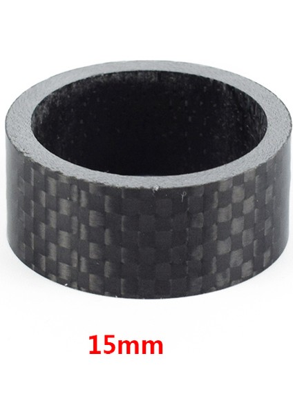 1 Adet 15MM Tarzı 1 Adet Bisiklet Direksiyon Boşluk Takozları Karbon Fiber Yıkayıcılar mm Halkalar Gövde Çatalı Için Ekstra Yükseklik (Yurt Dışından)