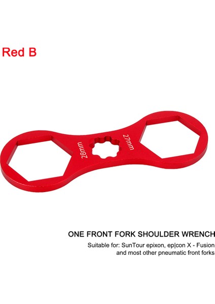 Kırmızı 99X35X4MM Stili Dağ Bisikleti Ön Çatal Onarım Anahtarı Hafif Bisiklet Sökme Aracı Suntour Xcr Rst Xcm Bisiklet Parçaları Için (Yurt Dışından) modelleri