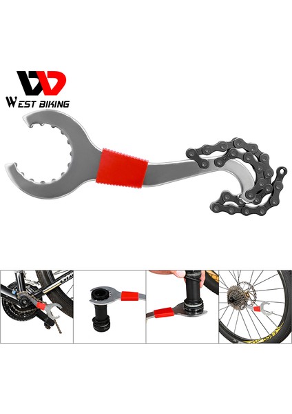 4 Adet Set Stili Çok Fonksiyonlu Bisiklet Tamir Seti Zincir Kırıcı Uçak Tekerlek Sökücü Krank Çekiç Anahtarı Mtb Yol Bisikleti Bakım Araçları (Yurt Dışından) modelleri