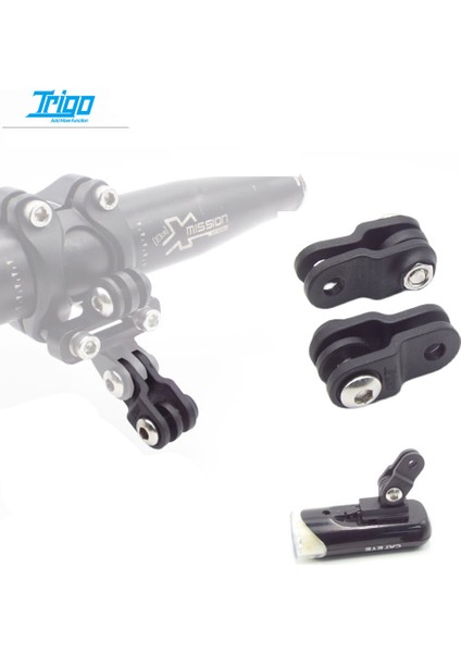 4 Delikli Iplik Stili Trıgo Bisiklet Farı Tutucu Kamera Montaj Uzatıcı Garmin Bryton Wahoo Elemnt Bolt Bilgisayar Montaj Bisiklet Aksesuarları (Yurt Dışından) fırsatları