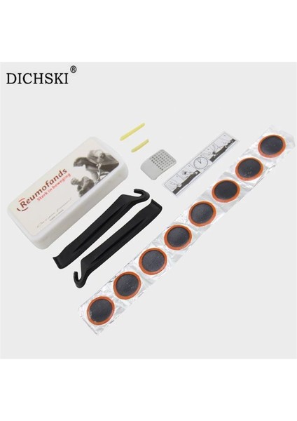 I089 Onarım Seti Stili Dıchskı Yüksek Yuvarlak Bisiklet Bisiklet Lastiği Lastik Yama Parçası Bisiklet Delinme Onarım Aracı Seti Outdoor Aksesuarları Takımı (Yurt Dışından) fiyatları