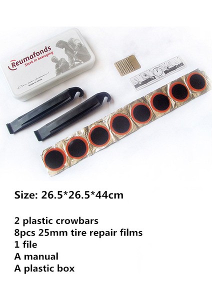 I089 Onarım Seti Stili Dıchskı Yüksek Yuvarlak Bisiklet Bisiklet Lastiği Lastik Yama Parçası Bisiklet Delinme Onarım Aracı Seti Outdoor Aksesuarları Takımı (Yurt Dışından) modelleri