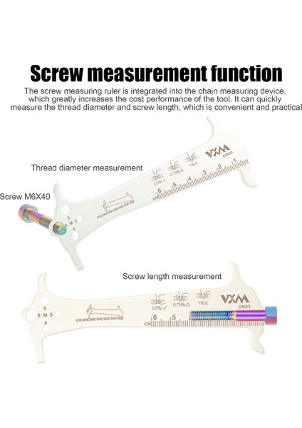 Bir Stil Bisiklet Zincir Aşınma Göstergesi Cetveli Bisiklet Zincirleri Ölçüm Kontrol Cihazı (Yurt Dışından) fiyatları