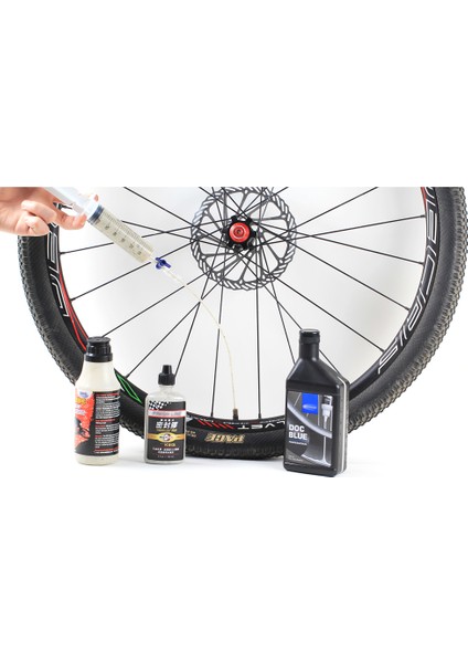 Bir Stil Bisiklet Tüp Yokluğu Lastik Sıvı Enjeksiyon Aracı Bisiklet Lastiği Tüp Yokluğu Sızdırmazlık Enjektörü 60ML Şırınga Kauçuk Hortum Seti Mtb Bisiklet Için (Yurt Dışından) modelleri