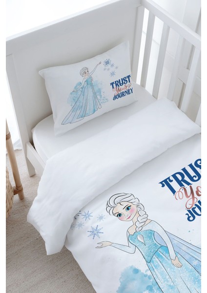 Bebek Boy Nevresim Takımı (100X150) - Cartoon Serisi - Elsa modelleri