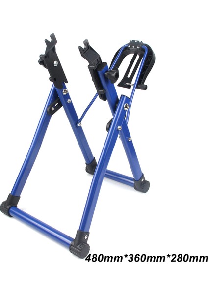 Mavi Stil Bisiklet Tekerlek Düzeltme Standı Tekerlek Bakımı Ev Düzeltme Standı Tutucu Destek Bisiklet Park Rafı Tamir Aracı Aksesuarı Sıcak (Yurt Dışından)
