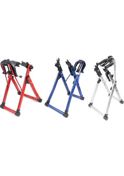 Mavi Stil Bisiklet Tekerlek Düzeltme Standı Tekerlek Bakımı Ev Düzeltme Standı Tutucu Destek Bisiklet Park Rafı Tamir Aracı Aksesuarı Sıcak (Yurt Dışından) modelleri