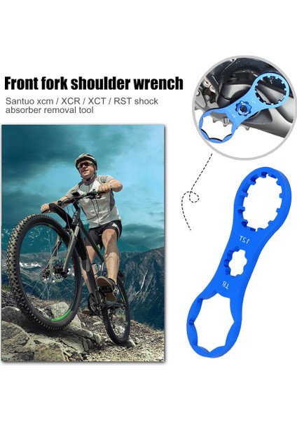 Mavi 101X38X4MM Stili Bisiklet Ön Çatal Çıkarma Anahtarı Wreanner Dağ Bisikleti Onarım Aracı Tb Bisiklet Ön Çatal Kapağı Anahtarı Parçaları Bisiklet Aksesuarları (Yurt Dışından) indirimleri