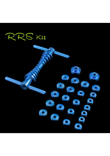 Kutu Stili Değil Rrskit Bisiklet Tekerlekleri Hub Rulmanı Montaj Pres Seti Bisiklet Yumuşak Kuyruk Çerçeve Dönüş Noktası Rulmanı Çıkarma Montaj Aracı (Yurt Dışından)