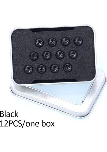 Siyah Stil M5*10MM Bisiklet Disk Fren Rotoru Sabitleme Civataları Tc4 Titanyum Bisiklet Mtb Bisiklet Ultra Hafif Fren Vidası Bisiklet Aksesuarları (Yurt Dışından)