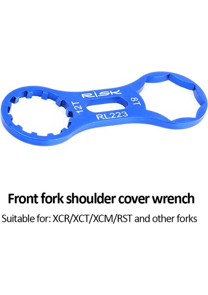 Mavi Stil 1 Adet Mtb Bisiklet Ön Çatal Kapağı Anahtarı Alüminyum Bisiklet Ön Çatal Tamir Aracı Sr Suntour Xcrxctxcmrst Sökme Araçları (Yurt Dışından)