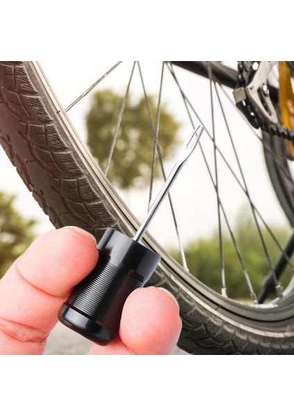 30 Çizgili Stil 2020 Bisiklet Araçları Vakum Lastik Tamir Kauçuk Şerit ve Bisiklet Lastik Tamir Matkap Mtb Yol Bisikleti Tüp Tamir Aracı Basit Seti (Yurt Dışından)