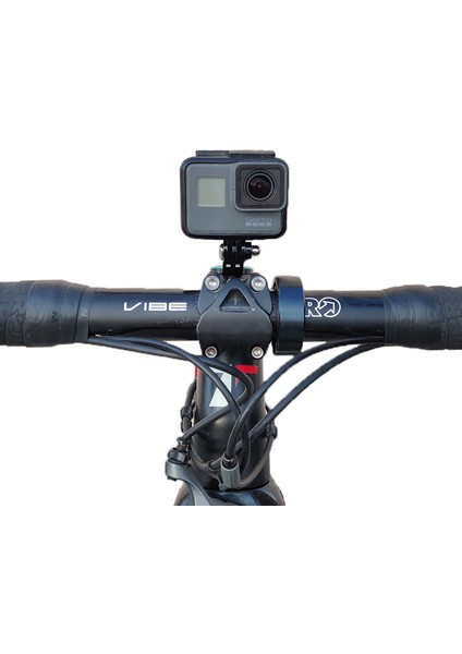 Niterider Stili Için Bisiklet Aksesuarı Işık Tutucu Flaş Işık Cateye Volt Farı Gopro Kamera Montajı Alüminyum Bisiklet Aksesuarları (Yurt Dışından) modelleri