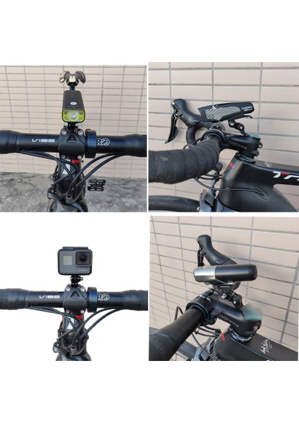 Niterider Stili Için Bisiklet Aksesuarı Işık Tutucu Flaş Işık Cateye Volt Farı Gopro Kamera Montajı Alüminyum Bisiklet Aksesuarları (Yurt Dışından) fırsatları
