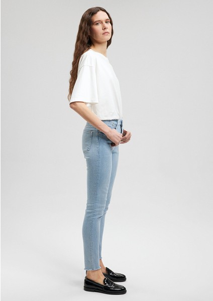 Tess M Girly Açık Mavi Jean Pantolon 100328-80979