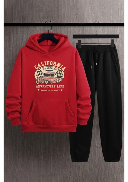 Uygun Tarz Only Trendwear California Baskılı Eşofman Takımı