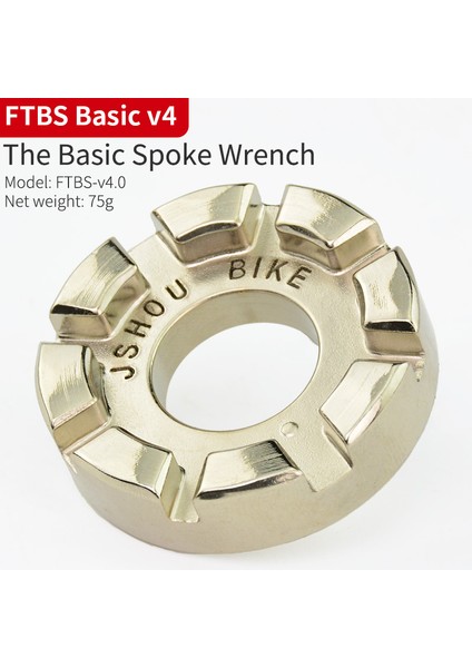 Tl Ftbs V4 Stili Jshou Bisiklet Konuşma Anahtarı Molibden Çeliği 8 Yollu Konuşma Başlığı Anahtarı Tekerlek Bisiklet Tamir Aracı Bisiklet Aksesuarları (Yurt Dışından)